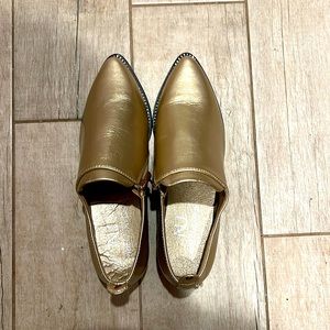 BRAND NEW: Ninety Union Gold Flats